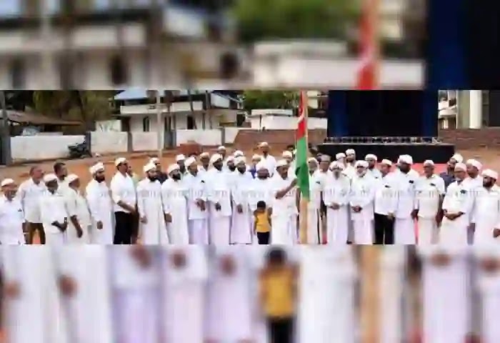 News, Kasargod, Kasaragod-News, Kerala, Kerala-News, Flag hoisted for SYS platoon assembly.