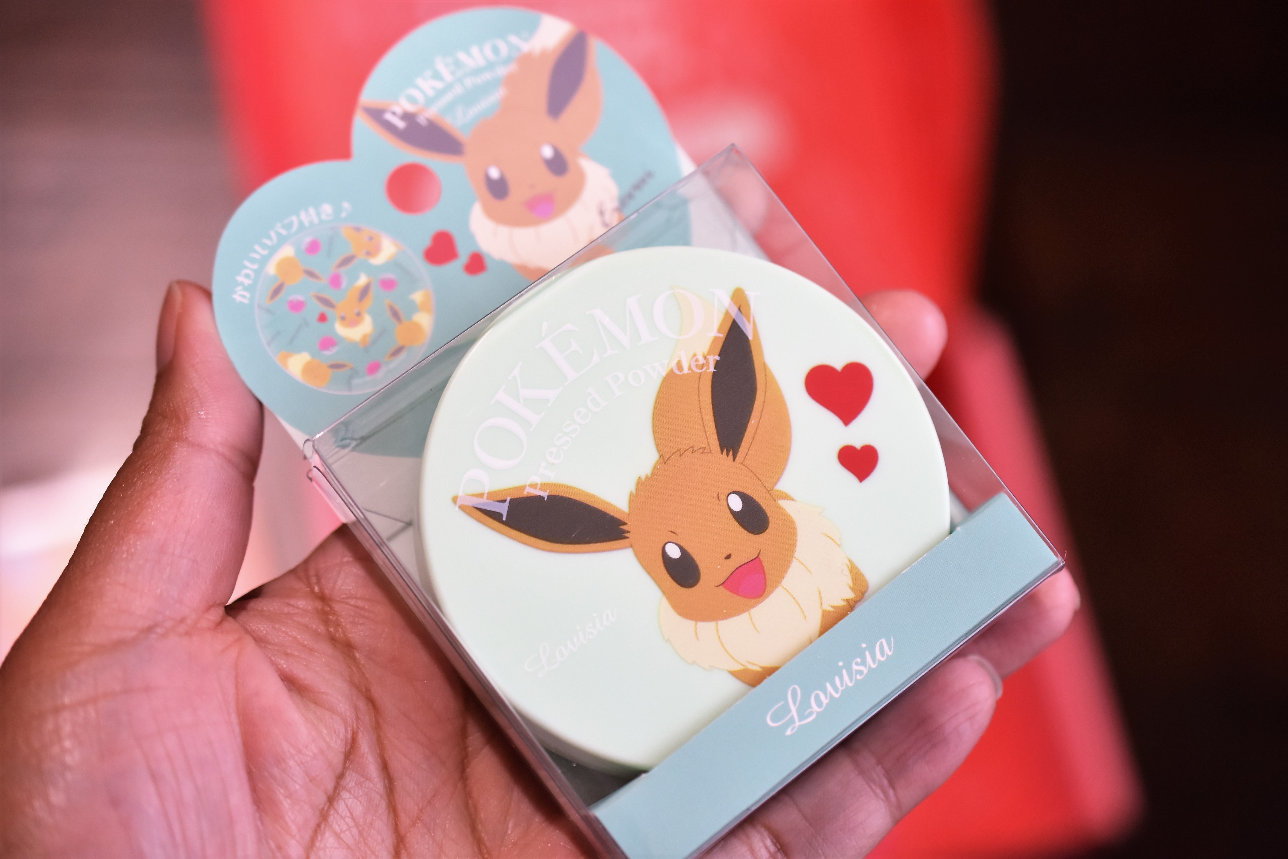 Pokemon X Lovisia Heart Pressed Powder Compact