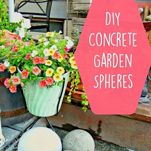How to Make Concrete Garden Balls