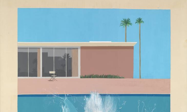 DAVID HOCKNEY SWIMMING POOLS