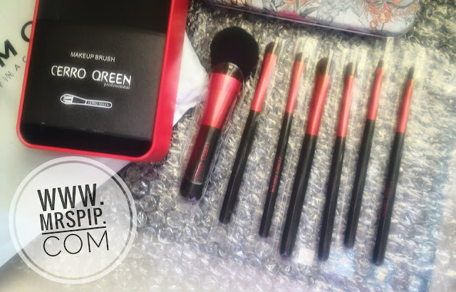 Set make-up brushes Cerro Qreen jadi pilihan