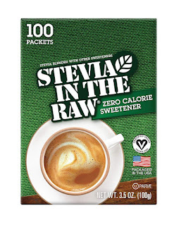 Stevia In The Raw, Plant Based Zero Calorie, No Erythritol, Sugar Substitute, Sugar-Free Sweetener for Coffee, Hot & Cold Drinks, Suitable For Diabetics, Vegan, Gluten-Free