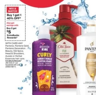 FREE Aussie Shampoo CVS Deals