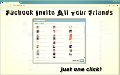 [How To] Select All Friends On Facebook Invite Page No Javascript