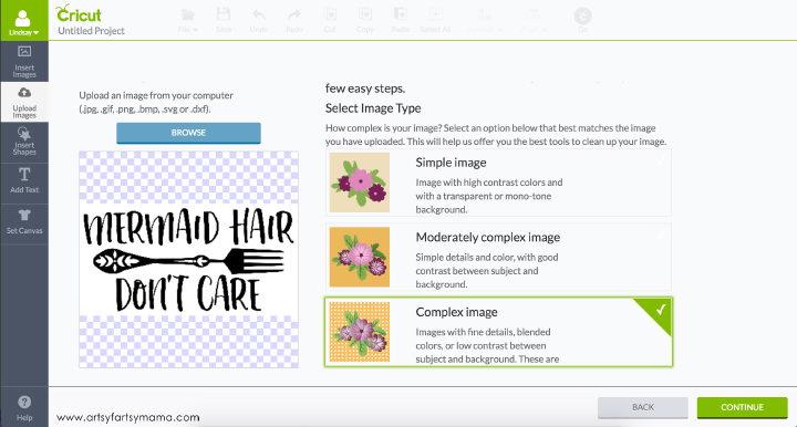 How to Upload Your Own Images in Cricut Design Space for custom shirts and more! #Cricut