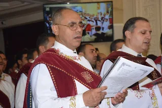 أحتفلت  كاميرا جريدة الأهرام نيوز  بعيد الميلاد بمحافظة الغربية
