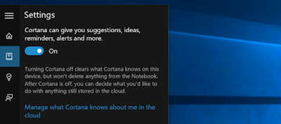 Disable Cortana