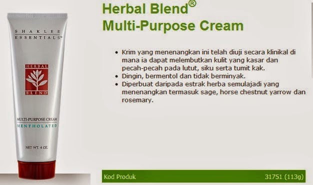 Supplement Sihat Semulajadi: Krim ruam ajaib - Herbal Blend