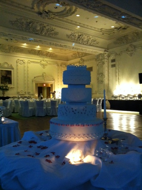 Beautiful Wedding Cake Structure Wedding at The King Edward Hotel Toronto