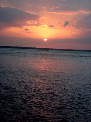 Monday beach and sunset 056A
