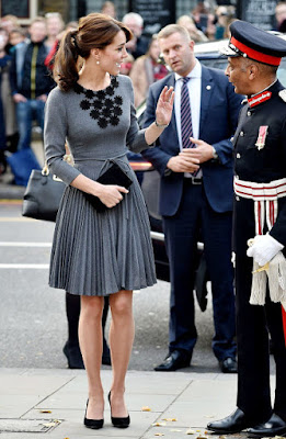 Catherine, Duchess Of Cambridge At Islington Town Hall