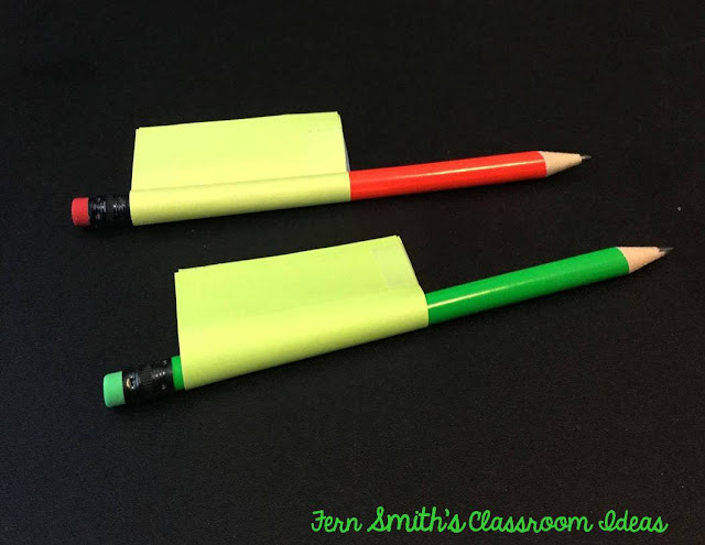 Fern Smith's Classroom Ideas - Is Pencil Management Killing Your Small Group Instruction Time? A K-2 I Teach Linky Party!