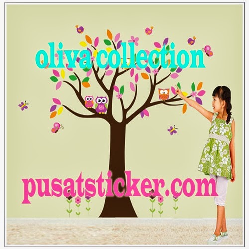 WALL STICKER OWL TREE - OLIVA COLLECTION