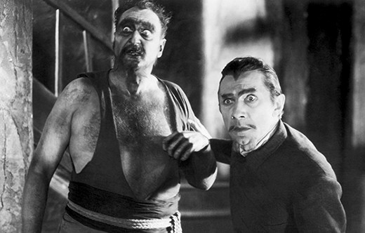 Still - Frederick Peters and Bela Lugosi in White Zombie, 1932