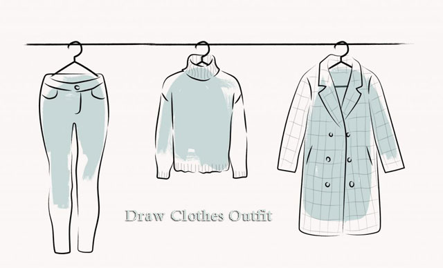 Draw Clothes Outfit