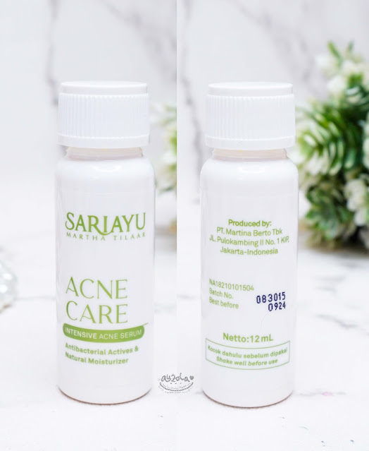 sariayu acne care intensive acne serum new