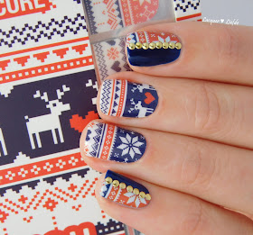 Thumbs Up Winter Nail Wraps - Jolly Jumper