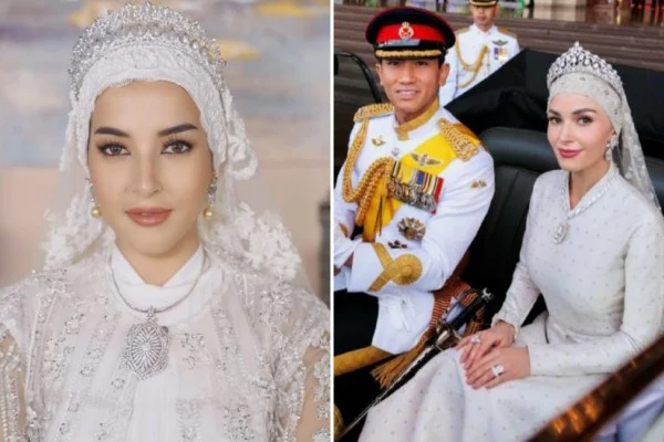 Pangeran Abdul Mateen dari Brunei dan istrinya, Anisha Rosnah, saat keduanya melaksanakan ibadah umrah. Pasangan yang baru saja menikah pada 11 Januari 2024 tersebut mengungkapkan momen istimewa ini melalui unggahan foto di akun Instagram sang Pangeran, yang langsung dibanjiri pujian dan apresiasi dari netizen.  Dalam foto yang diunggah, keduanya terlihat berpose di tanah suci Mekah. Pangeran Mateen mengenakan kain ihram sementara Anisha tampak anggun dengan mukena putih yang sederhana. Netizen pun tak henti-hentinya memuji kesederhanaan Anisha dalam berbusana, yang dianggap sebagai nilai tersendiri di tengah keluarga kerajaan Brunei yang memiliki kemampuan untuk membeli mukena-mukena mewah.