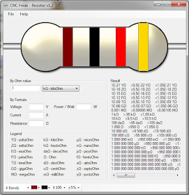 programa para codigo de cores de resistores