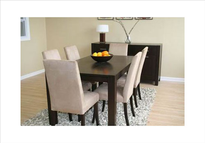 Modern Home Interior Design: Contemporary dining room table is ...
