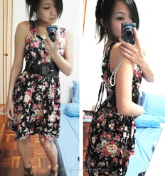 Floral Dress Vintage