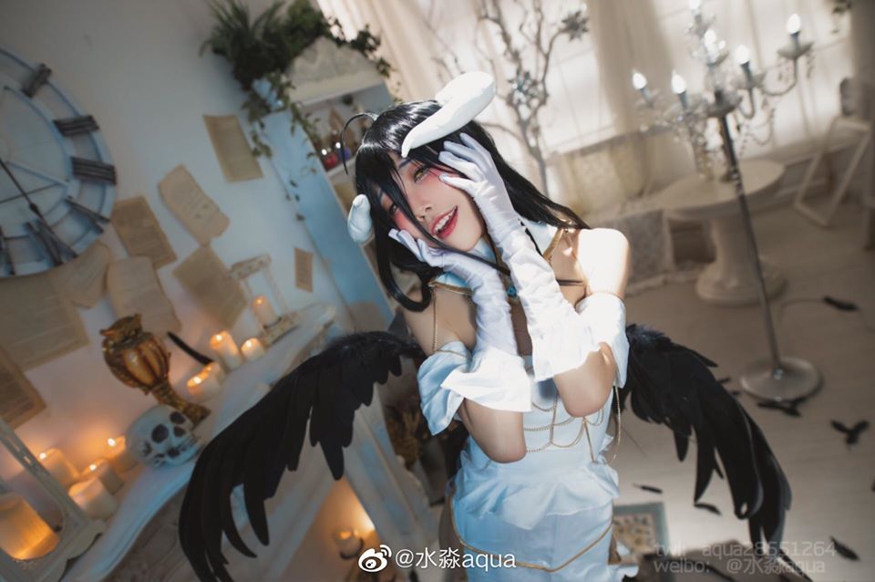 Cosplay Albedo in Overlord by coser 水淼aqua - BlogFanArt