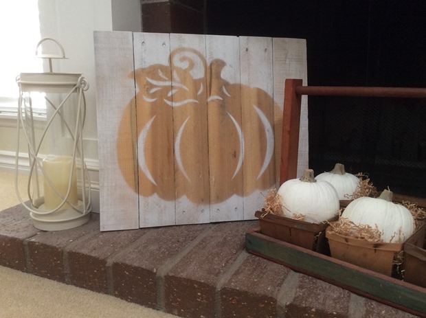 pumpkin sign