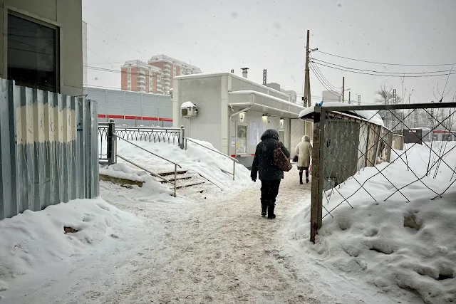 железнодорожная станция МЦД Грачёвская (бывшая Ховрино)