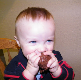 baby blue eyes chocolate cake