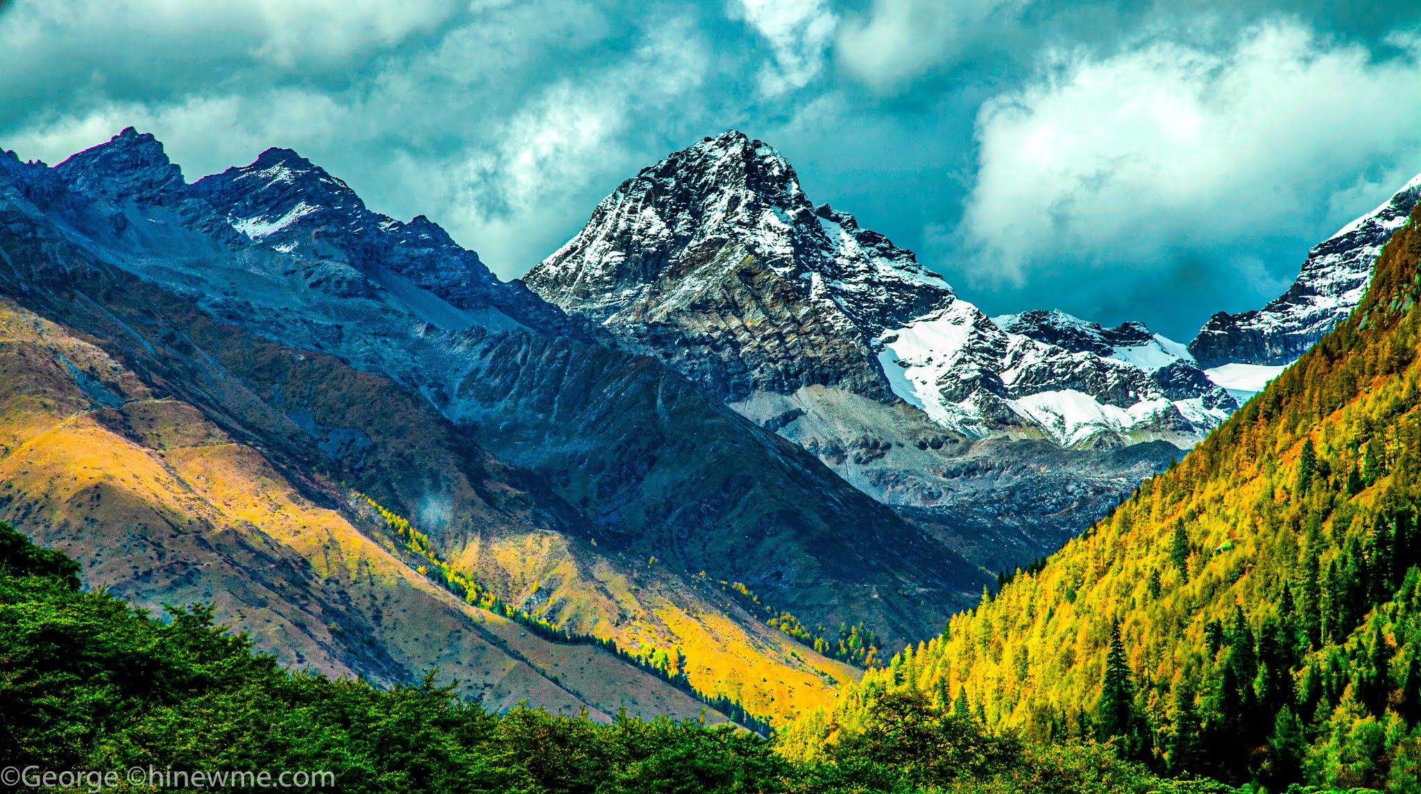 16Travel landscape photography, mountain, lake, pine tree, 8photograph skill