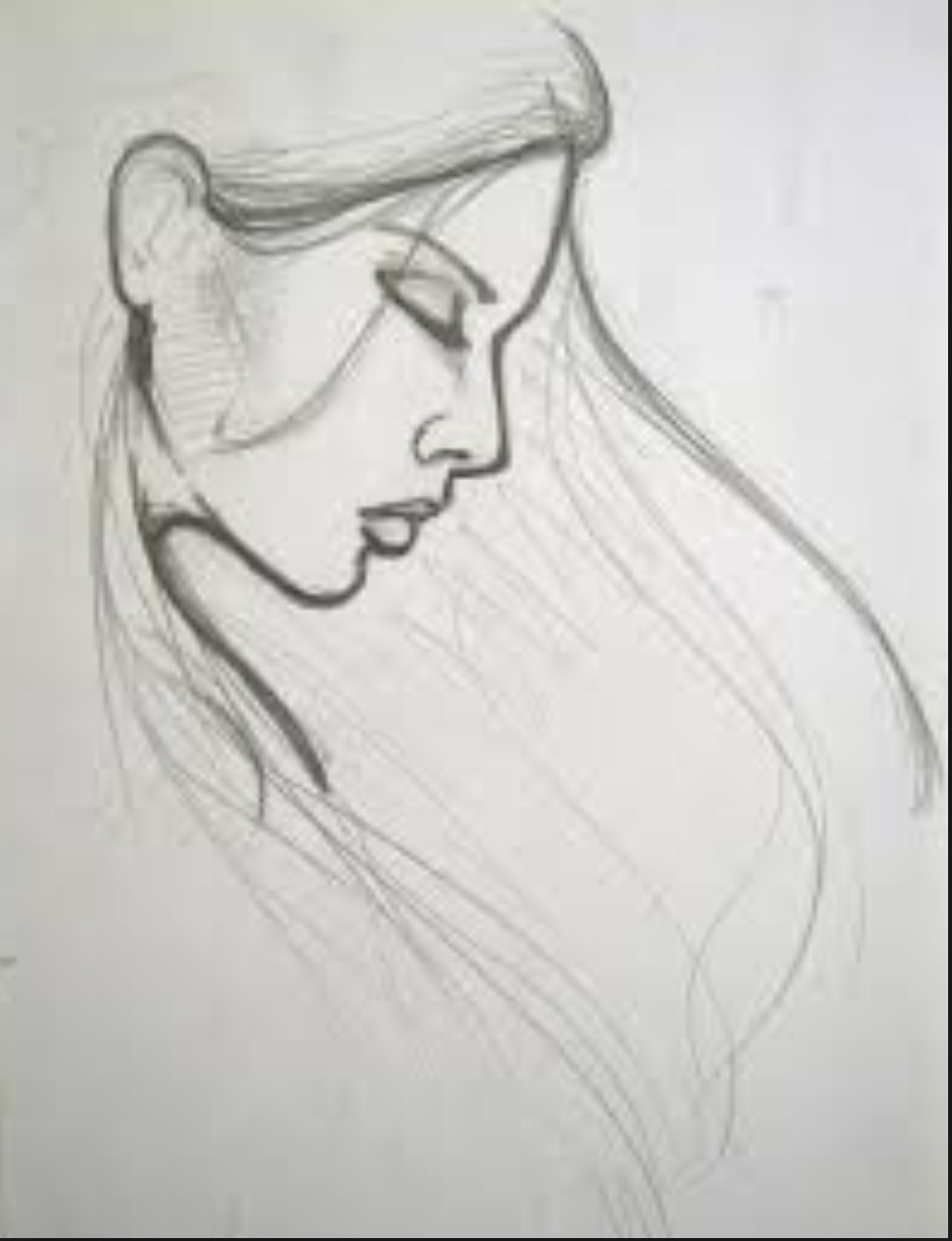 Pencil Sketch Easy Simple