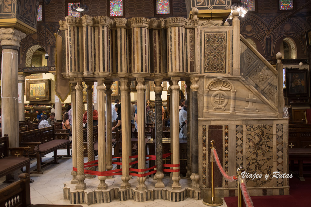 Iglesia colgante, El Cairo