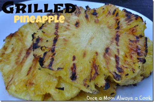 grilled pineapple