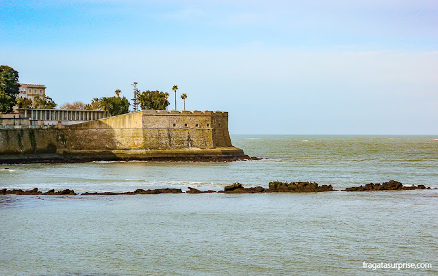 Fortaleza de la Candelaria, Cádiz, Andaluzia