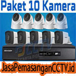 Paket Pasang CCTV 10 Kamera