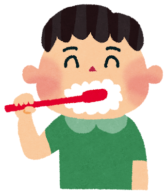 歯磨きをする男の子のイラスト かわいいフリー素材集 いらすとや