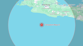 Gempa Bumi Jawa Barat 27-04, Berkekuatan 6,5 SR.