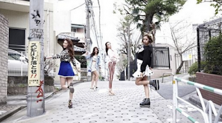 Girl's Day surf the World of Entertainment Japan Through A Work