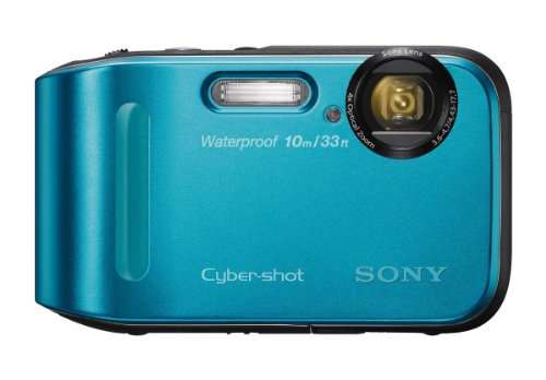 Sony DSC-TF1/L 16 MP Waterproof Digital Camera with 2.7-Inch LCD (Blue)