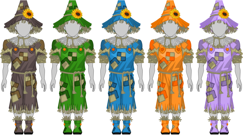 Spring Scarecrow Set - Male