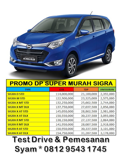  promo sigra angsuran murah