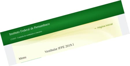  Vestibular 2019.1 IFPE