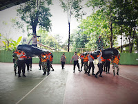 Solidnya TNI - POLRI, Kodim Tegal dan Polres Tegal Gelar Latihan Bersama