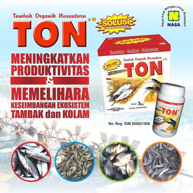 Tambak Organik Nusantara(TON) - Pupuk Organik Khusus Tambak Untuk Memperbaiki Kondisi Tambak