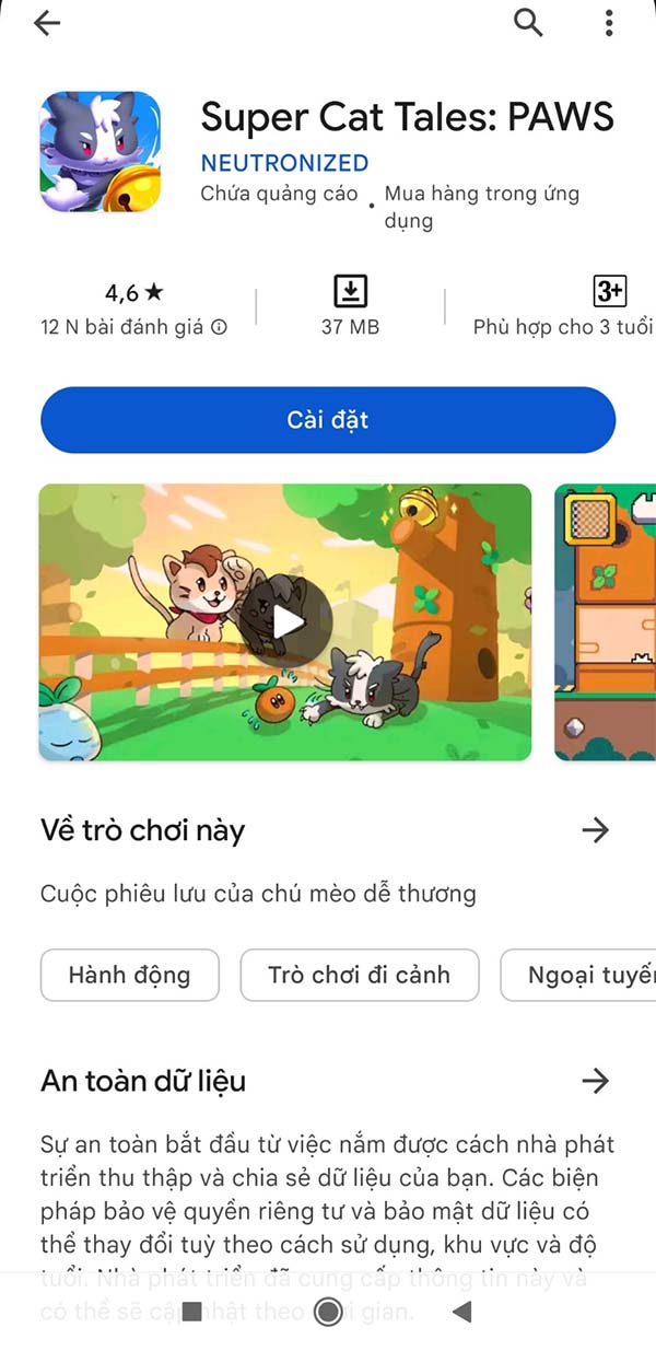 Super Cat Tales: PAWS - Cuộc phiêu lưu của mèo con dễ thương b3