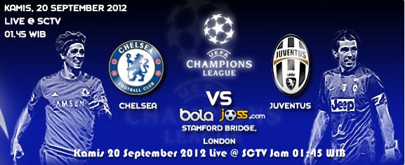 Chelsea vs Juventus Liga Champions