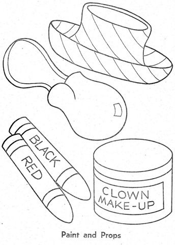 palhaço-colorir-Clowns To Color-coloring page-00010