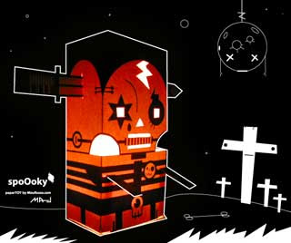 Spooky Halloween Papercraft