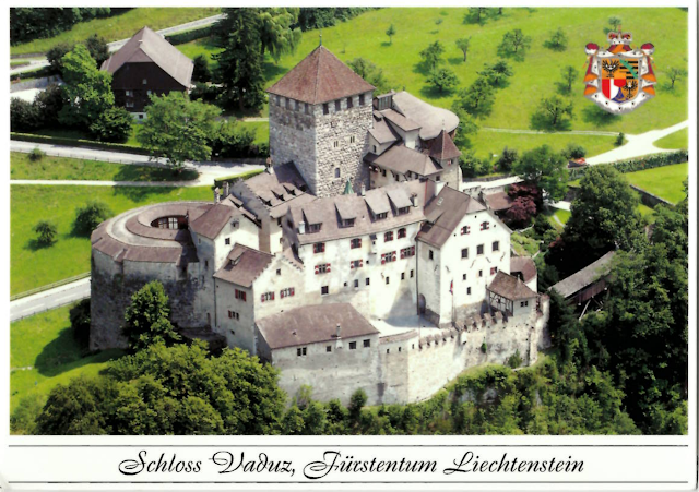 incoming view Postcard from Liechtenstein