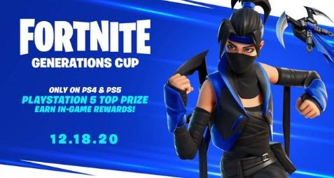 فورت نايت : كيف الحصول على سكن بلايستيشن PS5 مجاني للجميع و CUP FORTNITE بلايستيشن 